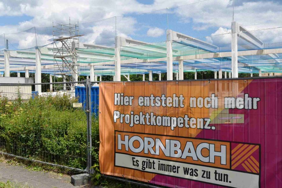 Für rund 16 Millionen Euro entsteht im Nürnberger Süden ein neuer Hornbach